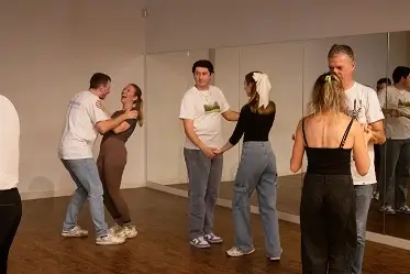 Salsa Freedom community dancers at a Manchester event