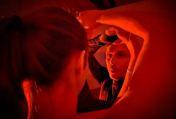 Students practicing rueda de casino in Manchester