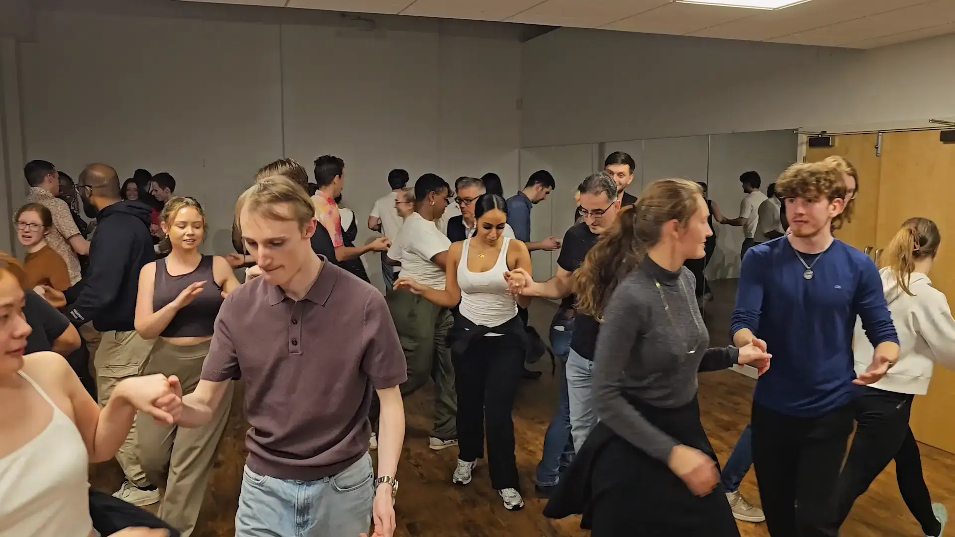 Salsa Freedom group salsa class in Manchester city centre